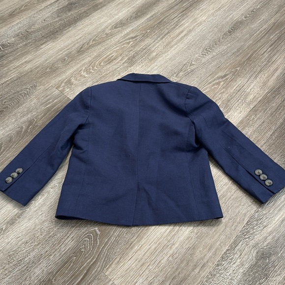 Janie and Jack cotton linen blend boys blazer jacket sz 2 - Picture 4 of 4